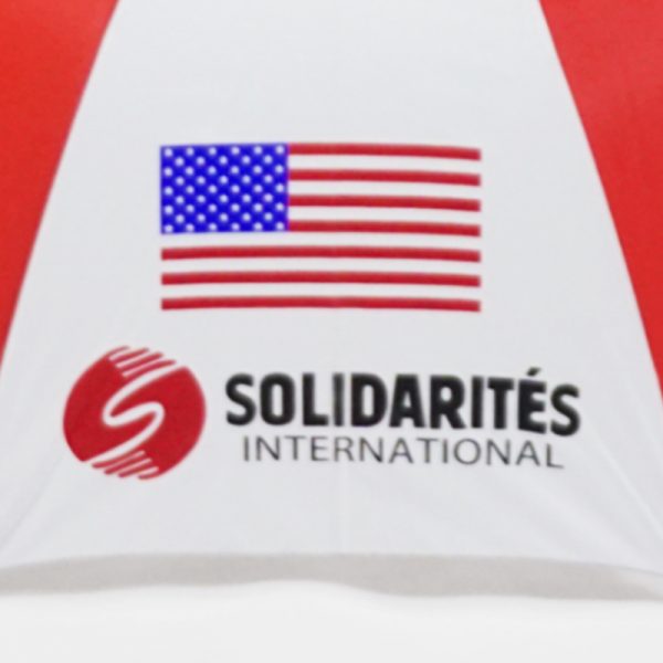 ร่มสกรีน ทำร่ม งานSolidarites
