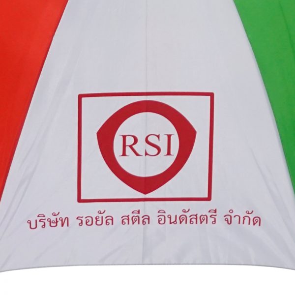 ร่มขนาดเล็ก22นิ้ว สีทรีโทน โลโก้RSI