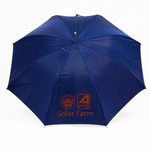 ร่มขนาดเล็ก 22นิ้ว สีน้ำเงิน งาน Solar Farm