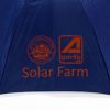 ร่มขนาดเล็ก 22นิ้ว สีน้ำเงิน งาน Solar Farm
